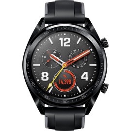 Huawei Watch GT schwarz edelstahl / graphitschwarz