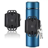 FARYODI Gym 2 in 1 Bottle Cage, Handy-Flaschenträger, Sport-Flaschenträger, 360° Handy-Halter für Gym, Sporttaschen für 4,5-7'' Handy-Bildschirme