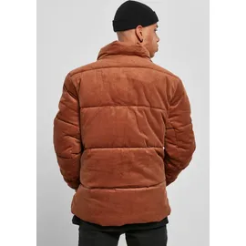URBAN CLASSICS Boxy Corduroy Puffer Jacke Orange 2XL