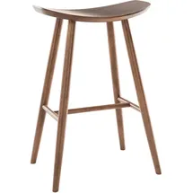 miliboo Design-barhocker Nussbaum 72 cm Demory