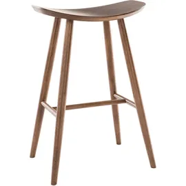 miliboo Design-barhocker Nussbaum 72 cm Demory