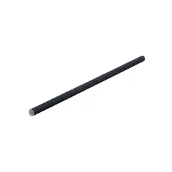 Greenbox Jumbo Strohhalme, 23 cm, Ø 0,8 cm DCD001881 , 1 Packung = 150 Stück, Farbe: schwarz