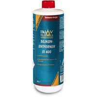 INOX Silikonentferner IX 400, Reiniger und Entfetter, flüssig, lösemittelhaltig, Flasche, 1 Liter