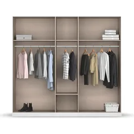 Rauch Drehtürenschrank BARI 225 x 210 x 54 cm Weiß