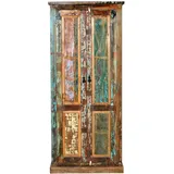 SIT Möbel Riverboat Garderobenschrank 80 x 45 x 180 cm bunt