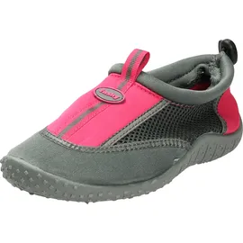 Fashy Guamo Kinder Badeschuhe, Gr. 21, grau/pink
