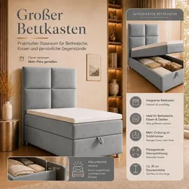 Best For Home Trinity 100 x 200 cm Grau