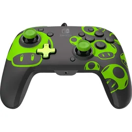 PDP Rematch Wired Controller Glow in the Dark blau Nintendo Switch