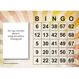 DiPrint 100 Stück individuelle Bingokarten mit Ihrem Logo (Motiv 9)