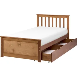 Beliani Olendon 90 x 200 cm Braun