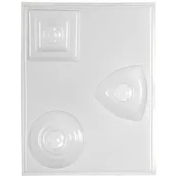 Gießform "Stabkerzenhalter", 3 Motive