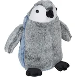 Relaxdays Türstopper Pinguin, Stoff mit Sandfüllung, Türpuffer Boden, Deko Türsack Kinder, HxBxT: 25x24x17 cm,