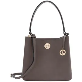 L.Credi Filippa Hobo Schultertasche Synthetik Dark Taupe