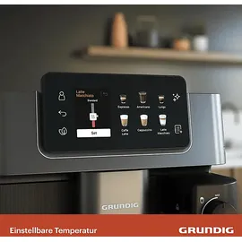 Grundig Delisia Coffee KVA 8230 Dark Inox/Black