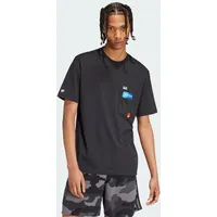 Adidas Remoji Pocket Graphic T-Shirt Black S