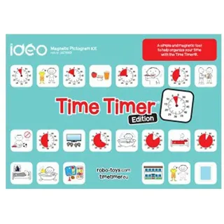 Time Timer Magnetisches JAC5060 Piktogramm Set für Time Timer