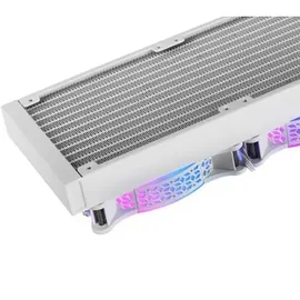 Mars Gaming ML-ULTRA360 Weiß, Flüssigkeitskühlung CPU, TDP 650W, Infinite Spiegel, 3 Silent FDB ARGB Lüfter, ARGB Röhren, Universal Multisocket