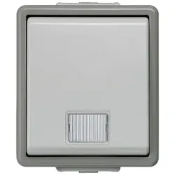Siemens 5TA4700 DELTA fläche IP44 AP Kontrollschalter für Aussch. mit Fenster und LED-Einsatz