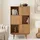 Idimex Highboard 95 x 139 x 37 cm Braun