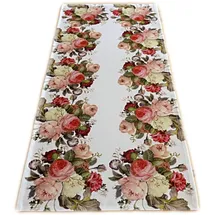 Raebel OHG Raebel - Tischläufer - Druckmotiv "Rosen" - (40x90 cm)