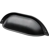 Hettich Möbelgriff Hettich Möbelgriff Muldengriff 96 mm schwarz - 1 schwarz