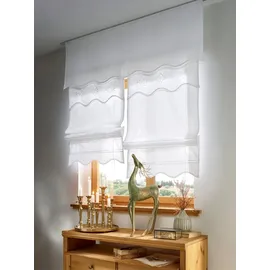 Heine Bändchenrollo 100 x 130 cm weiß