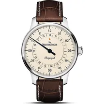 MeisterSinger Klassik Plus Perigraph Leder 38 mm BM1103