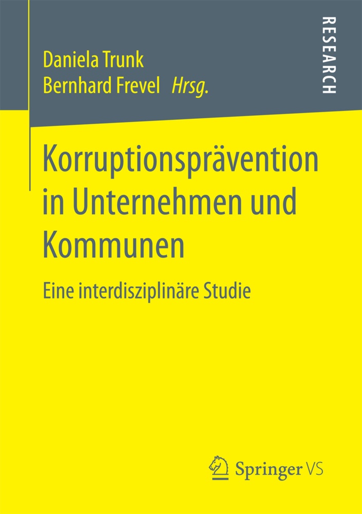 Korruptionsprävention In Unternehmen Und Kommunen  Kartoniert (TB)