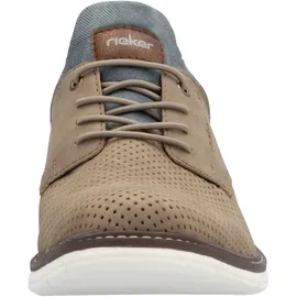 Rieker Slip-Ons Herren Blau/Braun 40