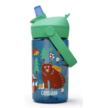 CamelBak Thrive Flip Straw Kids 14oz - auslaufsicher – kindgerechte Größe – einfacher Trinkverschluss – ideal für unterwegs – Friendly Forest, Größe: OS