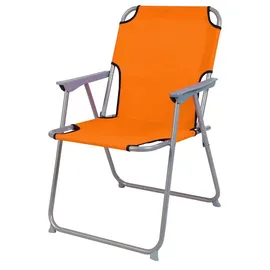 Mojawo Camping Set Campingtisch + 3 Campingstuhl Orange