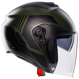 AGV Irides Sakai Jethelm - Matt Dunkelgrün/Schwarz / L