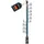TFA Analoges Außenthermometer Schwarz