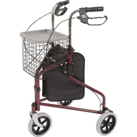 Drive Medical Delta Rollator Tri Walker grau