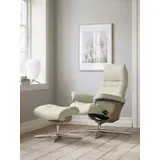Stressless Stressless® Relaxsessel »Sunrise« mit Cross Base, Größe S, M & L, Holzakzent Eiche beige