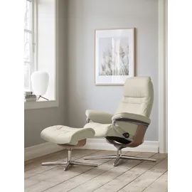 Stressless Stressless® Relaxsessel »Sunrise« mit Cross Base, Größe S, M & L, Holzakzent Eiche beige