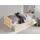 otto home Kinderbett Reete 90 x 200 cm Kiefer massiv braun beige