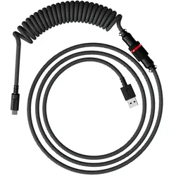 HyperX Coiled Cables Grey/Black Kabel