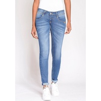 Gang Skinny-fit-Jeans »94Nena«, mit coolen Used-Effekten, Gr. 29 - N-Gr, blue used, , 47224265-29 N-Gr