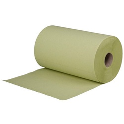 TORK 10 Rollen Starke Papierwischtücher 2-lagig – grün Reinigungstuch (Zellstoff; Recyclingpapier, 23.00×5500.00 cm) grün
