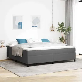 vidaXL Boxspringbett 200 x 200 cm Hellgrau