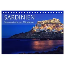 Calvendo Sardinien - Traumstrände am Mittelmeer (Tischkalender 2026 DIN A5 quer), CALVENDO Monatskalender: Fernweh, Sommer, Sonne, Strand und Meer (CALVENDO Natur)