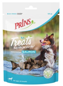 Prins Treats Salmon (zalm) hondensnack (120g)  2 stuks