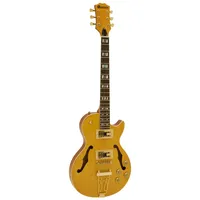 Dimavery LP-600 E-Gitarre, natur Ahorn