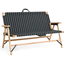 HAY Outdoor Market Klappsofa schwarz