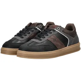 BULLBOXER Sneaker Low Schwarz/Braun Herren 45