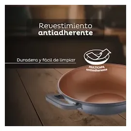 San Ignacio | Antihaft-Wok Ø32cm Bronze