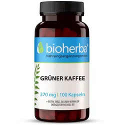 Grüner Kaffee 370 mg 100 Kapseln