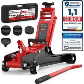 autoria Wagenheber 2,5T Stahl rot