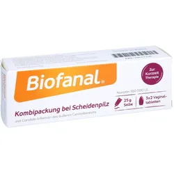 Biofanal bei Scheidenpilz und Candida-Infektion des äußeren Genitalbereichs
